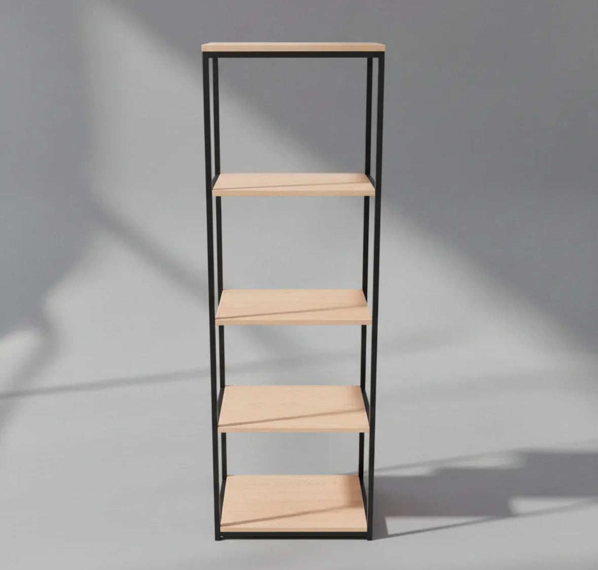 Estanteria hierro y madera