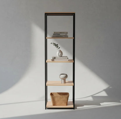 Estanteria hierro y madera