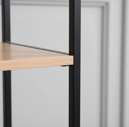 Estanteria hierro y madera