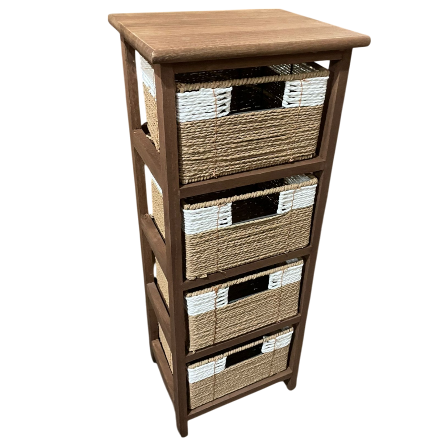 Cajonera Pukhet 4 cajones Nogal